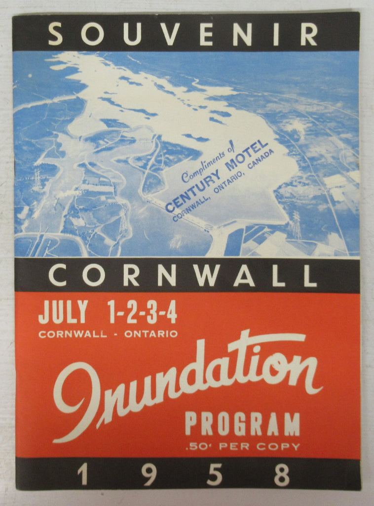 Souvenir Cornwall July 1-2-3-4 Inundation Program, 1958