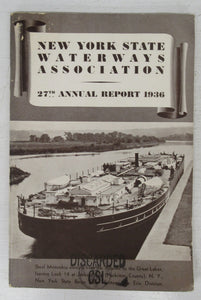 New York State Waterways Association 27th Annual Report 1936