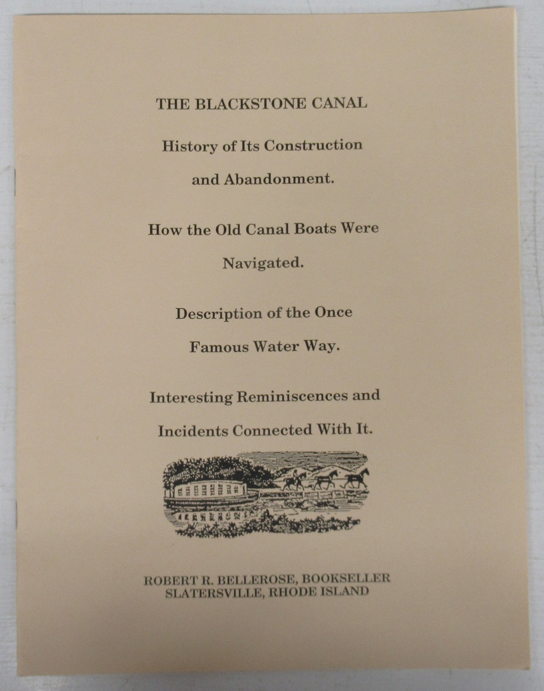 The Blackstone Canal