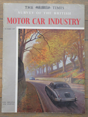 The Times Survey of the British Motor Car Industry, October 1957