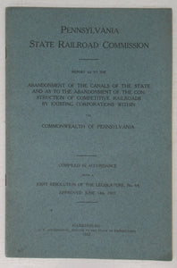 Pennsylvania State Railroad Commission Report