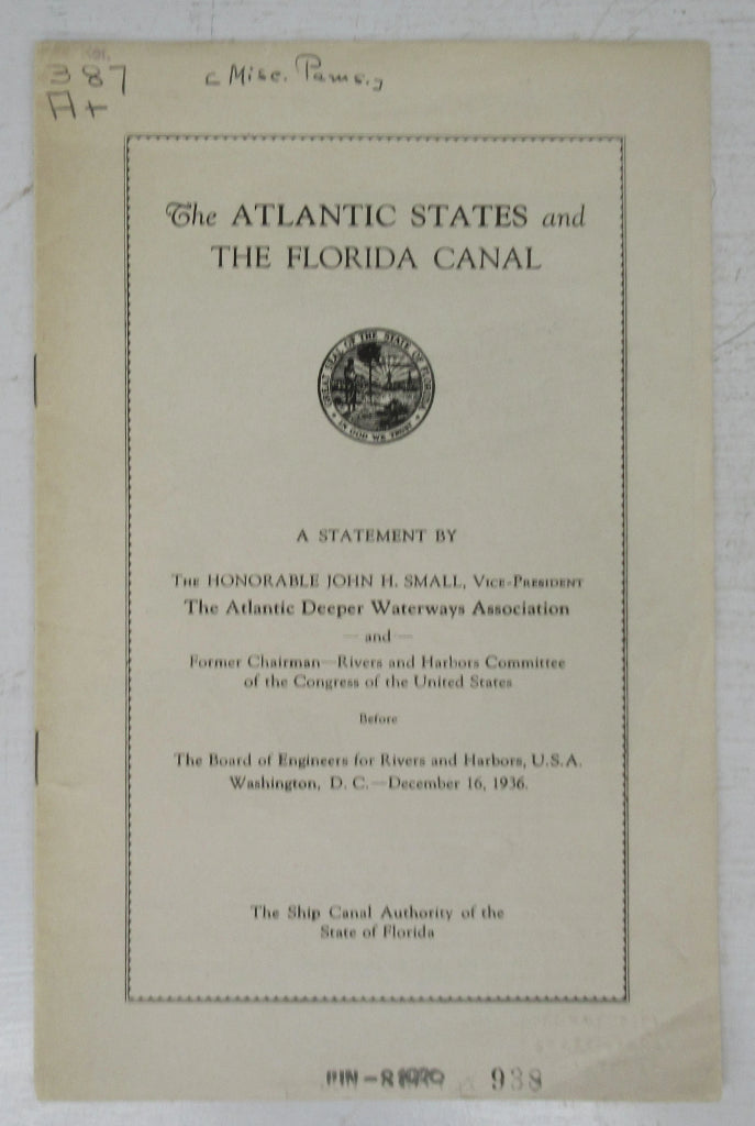 The Atlantic States and the Florida Canal