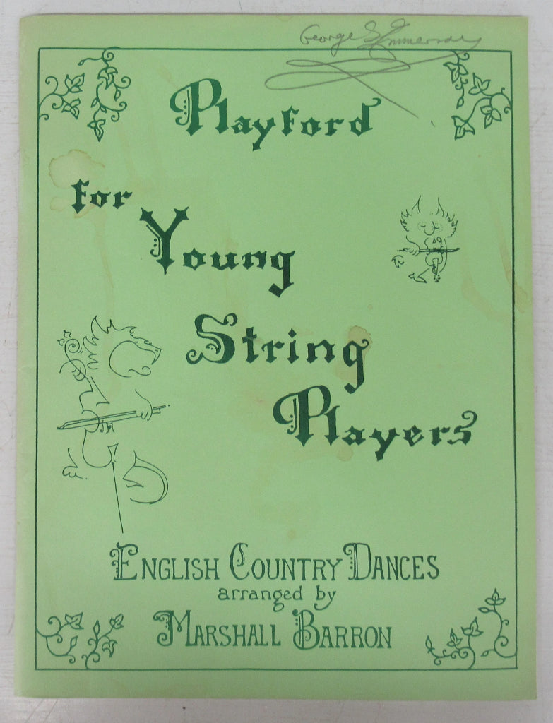 Playford for Young String Players: English Country Dances