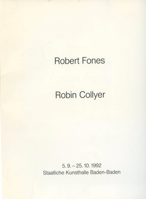 Robert Fones; Robin Collyer