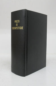 Précis de Thérapeutique Spéciale, de Pharmaceutique et de Pharmacologie; Dictionnaire de Chimie
