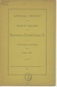 Annual Report of the Board of Managers of the Delaware & Hudson Canal Co. to the Stockholders, for the Year 1897