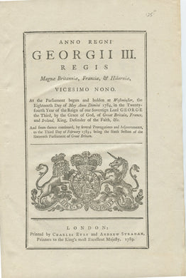 An Act to continue the Laws now in Force for regulating the Trade between the Subjects of His Majestys Dominions and the Inhabitants of the Territories belonging to the United States of America