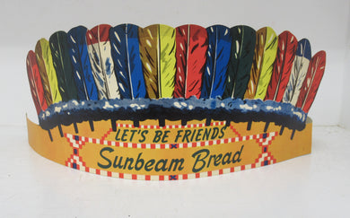Stroehmann's Sunbeam Bread headdress signs