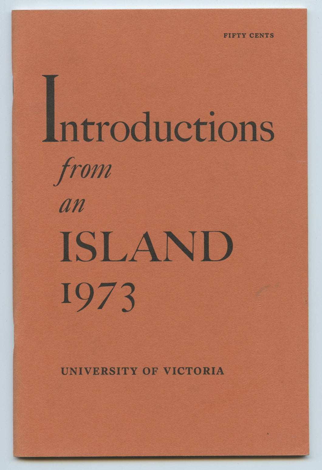 Introductions from an Island 1973