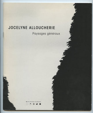 Jocelyne Alloucherie: Paysages généraux