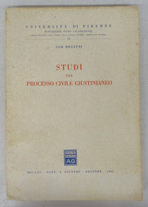 Studi sul Processo Civile Giustinianeo