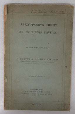 Aristophanis Equites