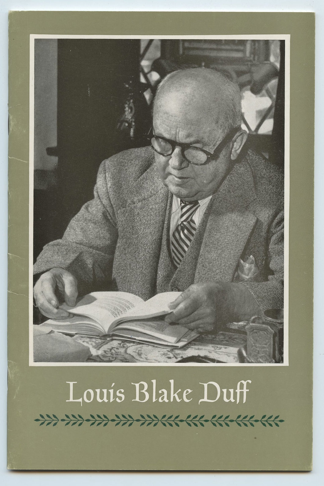 Louis Blake Duff: the Composite Man