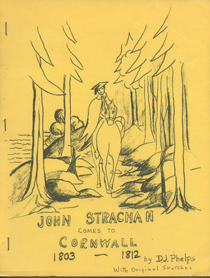 John Strachan Comes to Cornwall 1803-1812