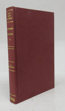 The Book of the Kindred Sayings (Sanyutta - Nikaya) or Grouped Suttas. Part IV.