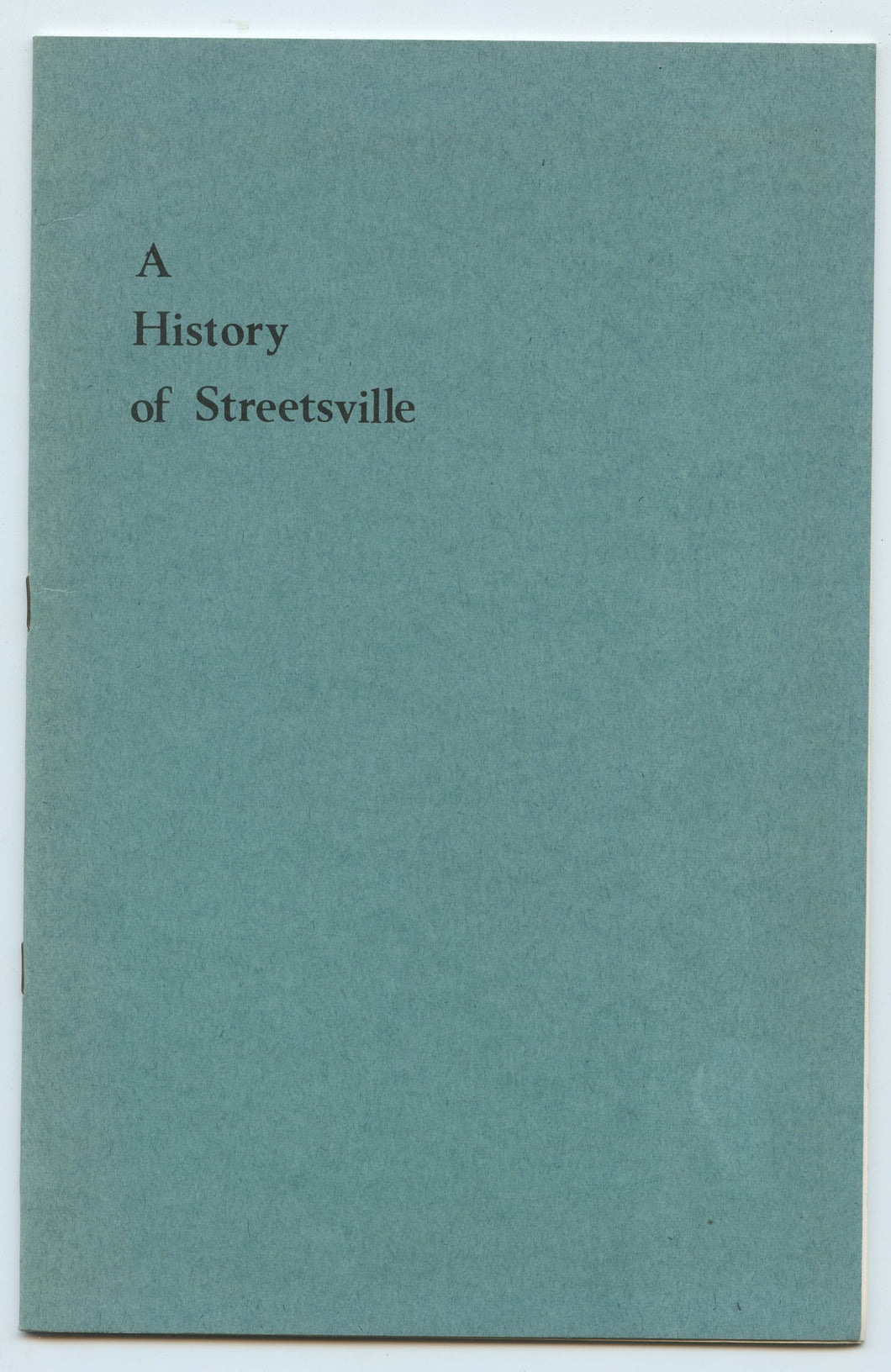 A History of Streetsville