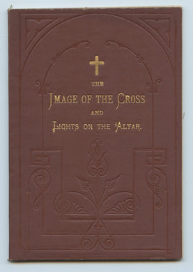 The Image of the Cross and Lights on the Altar
