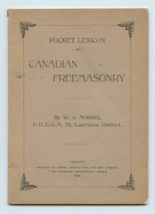 Pocket Lexicon of Canadian Freemasonry