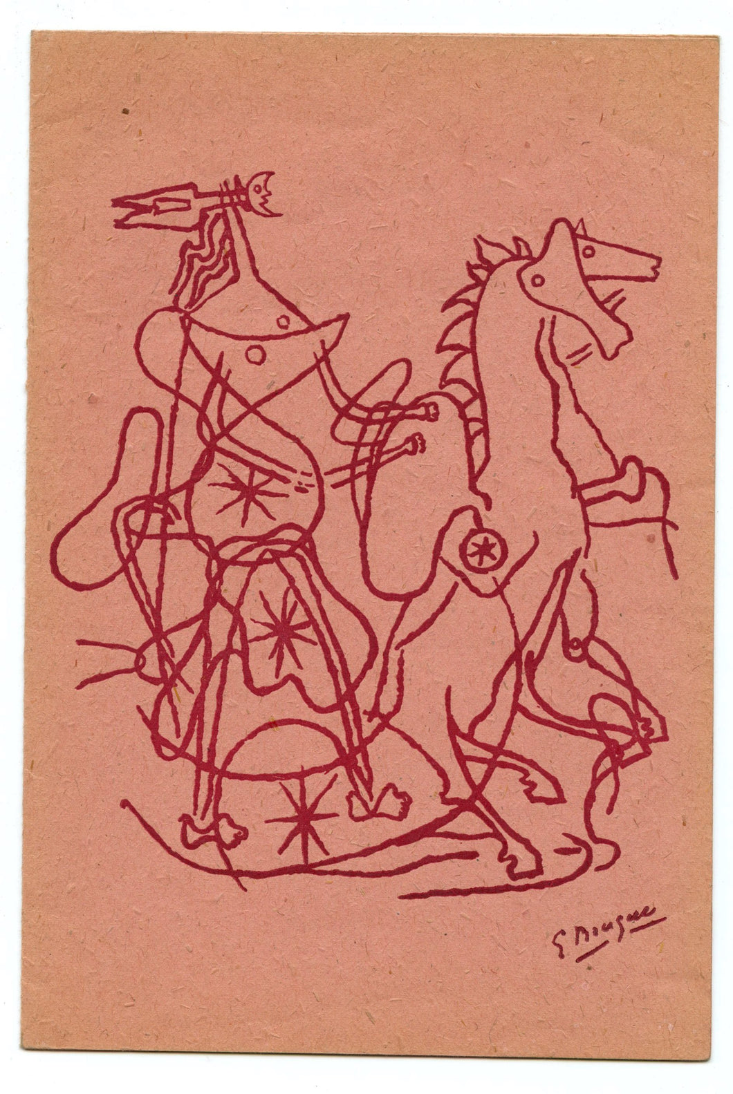 Perls Galleries Christmas card