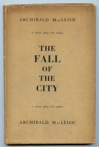 The Fall of the City: a verse play for radio