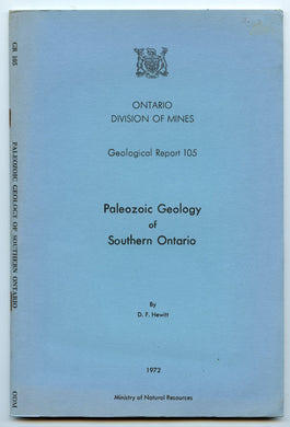 Paleozoic Geology of Southern Ontario