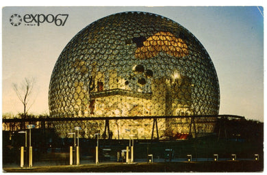 Expo 67 postcard signed by Robert F. Kennedy