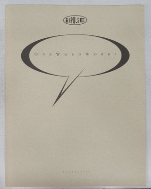 One Word Works (Impulse Magazine May 1990)