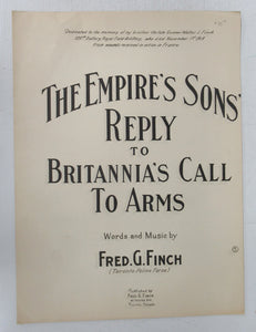 The Empire's Sons Reply to Britannia's Call To Arms