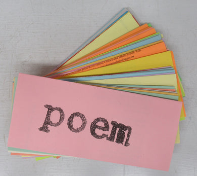 71 above/ground press poem broadsides