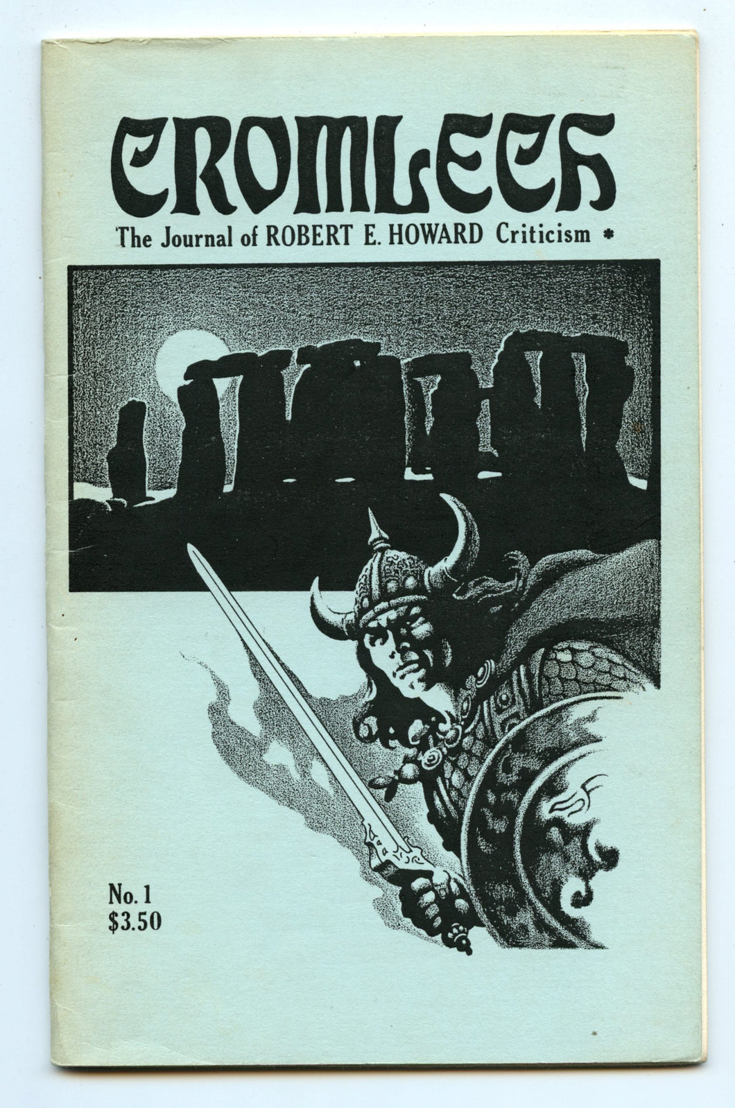 Cromlech: The Journal of Robert E. Howard Criticism.  Spring 1985