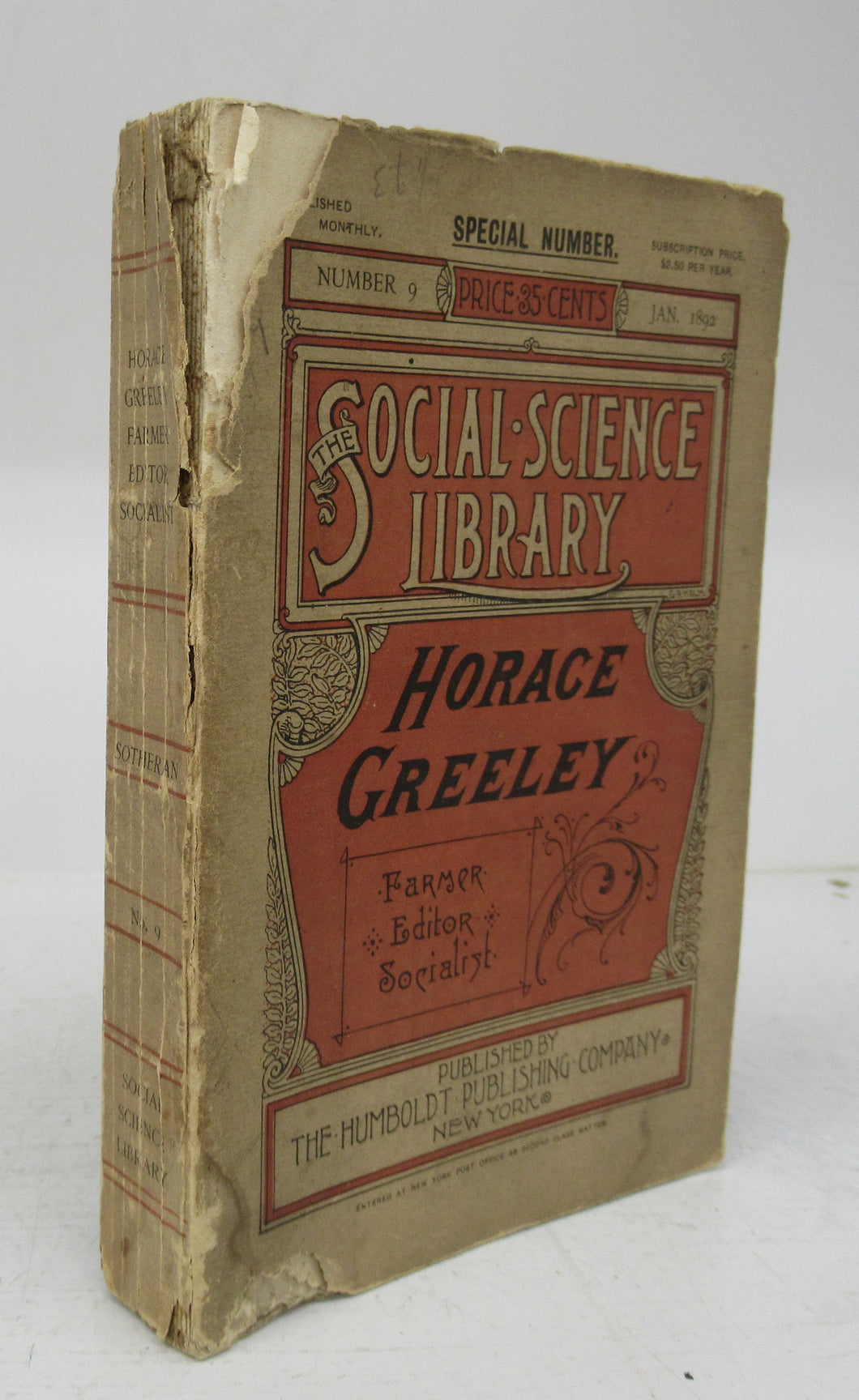 Horace Greeley and Other Pioneers of American Socialism