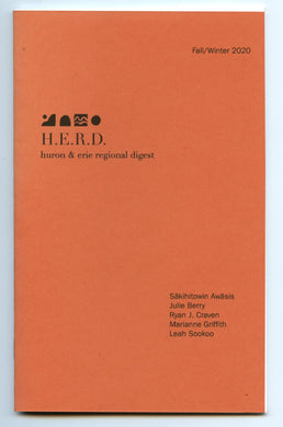 H.E.R.D. huron & erie regional digest Fall/Winter 2020