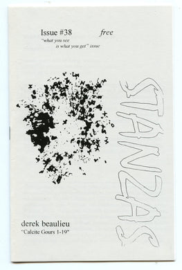 Stanzas Magazine, Calcite Gours 1-19