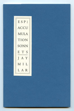 ESP: Accumulation Sonnets