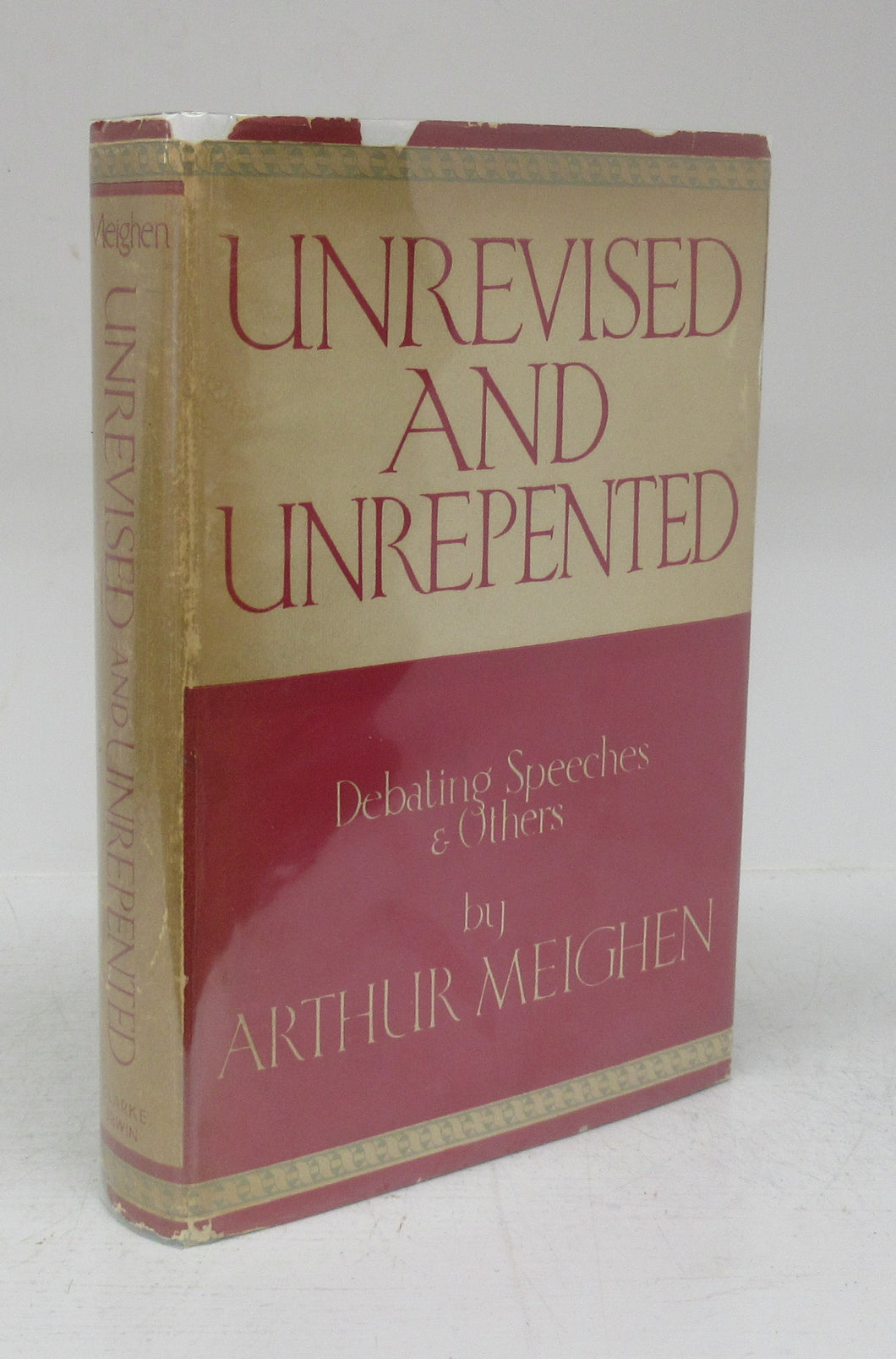 Unrevised and Unrepresented: Debating Speeches and Others