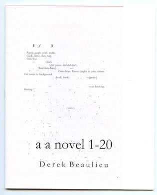 a a novel 1-20