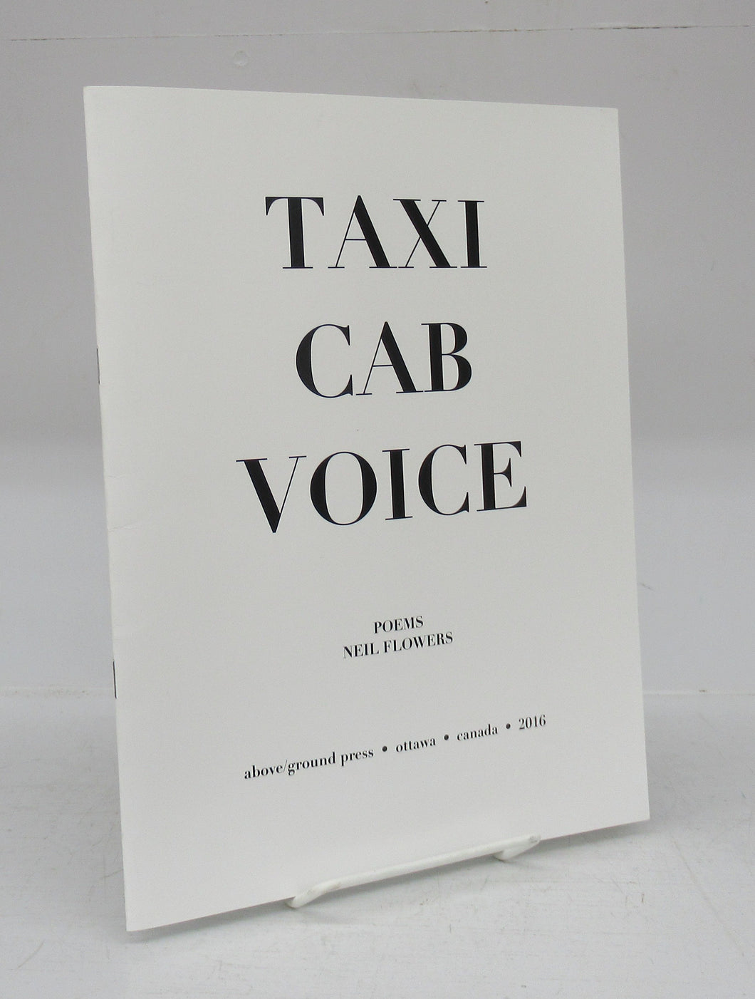Taxi Cab Voice: Poems