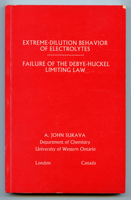 Extreme-Dilution Behavior of Electrolytes: Failure of the Debye-Huckel Limiting Law