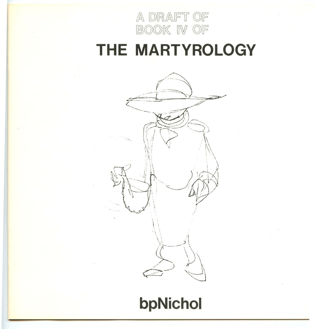 A Draft of Book IV of The Martyrology