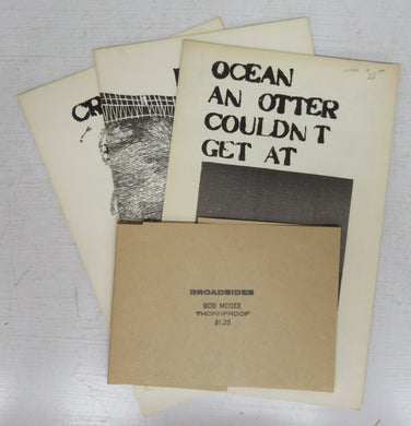 Broadsides: Cromlech, Rebuke, Ocean An Otter Couldn't Get At