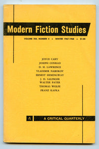 Modern Fiction Studies Winter 1967-1968