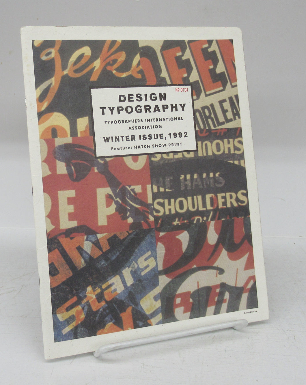Design Typography, Winter 1992: Hatch Show Print