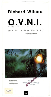 Richard Wilcox: O.V.N.I. (objet volant non identifé)