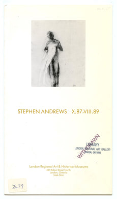 Stephen Andrews X.87-VIII.89
