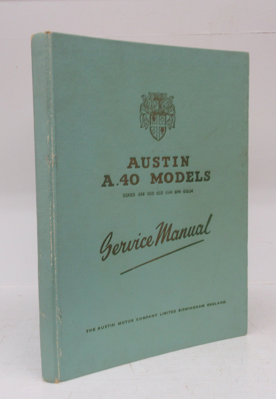 Austin A40 Models Service Manual, 1957