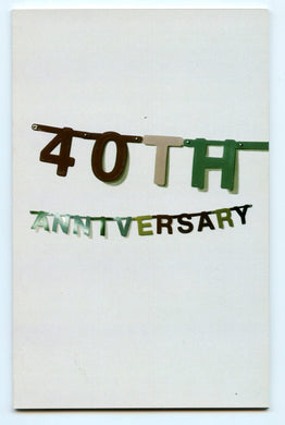 Happy 40th Birthday: Forest City Gallery Since 1973