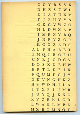 Alphabet, August 1966
