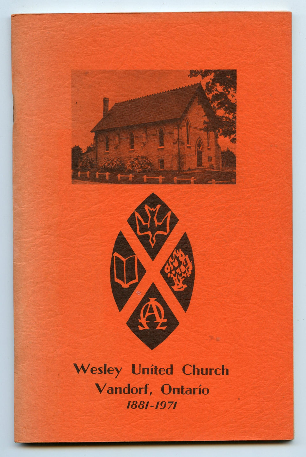 Wesley United Church, Vandorf, Ontario 1881-1971