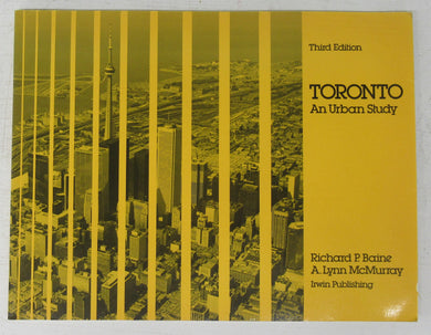 Toronto: An Urban Study