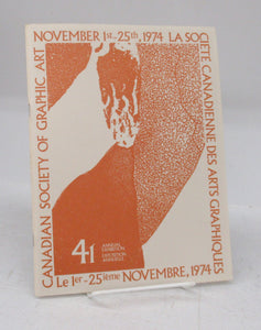 41st Annual Exhibition of Prints and Drawings November 1st-25th, 1974